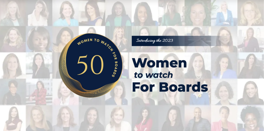 50/50 Women on Boards Reveals Inaugural 50 Women to Watch for Boards List
