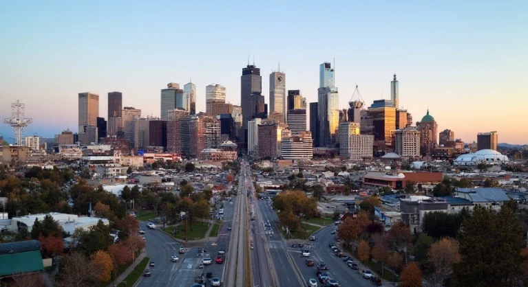 denver colorado cityscape