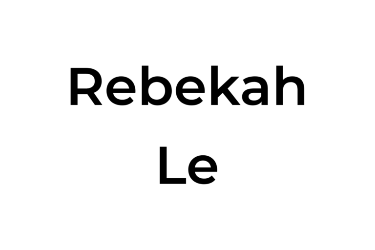 rebekah le sponsor